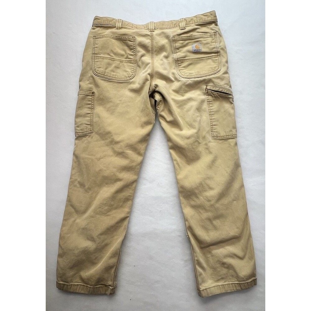 Carhartt Men's Rugged Flex Relaxed Fit Double Knee Utility Work Pants 36x30 - Picture 2 of 13